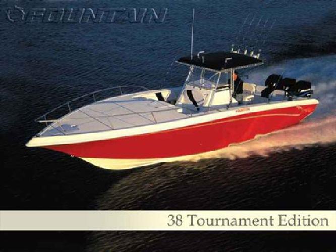 $189,900 Used 2005 Fountain Powerboats Inc. Fishing Boat 38 Tournament Edition for sale