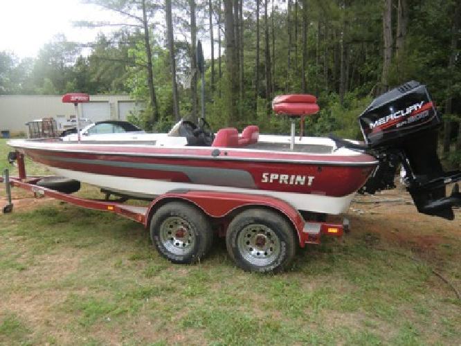 1999 Sprint 296 Pro Bass Boat 200 Mercury EFI
