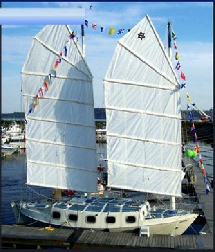 2011 Schooner Junk Rig Sailboat
