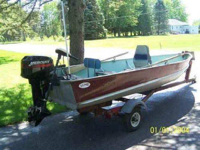 $2,250 Lund - Deep V 14 ft with newer motor