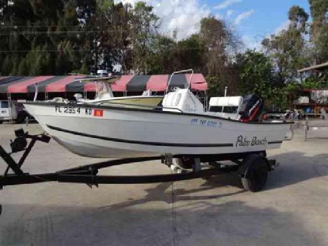 $3,495 1998 Palm Beach Fishing Boats 155 CENTER CONSOLE