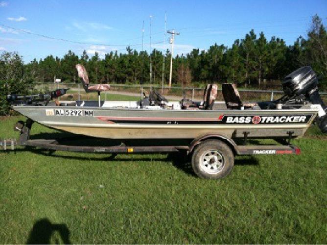 $3,500 Bass tracker aluminum boat