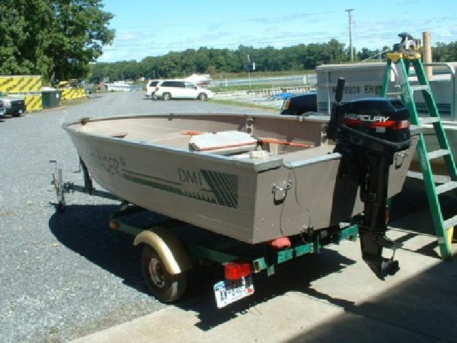 $3,995 OBO Perch catchin' package boat,motor trailer