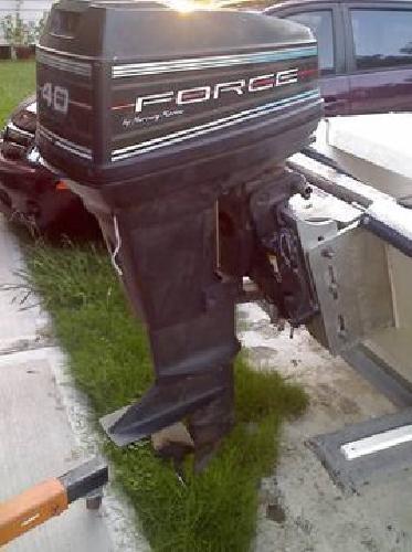 $400 92-94 FORCE 40hp outboard