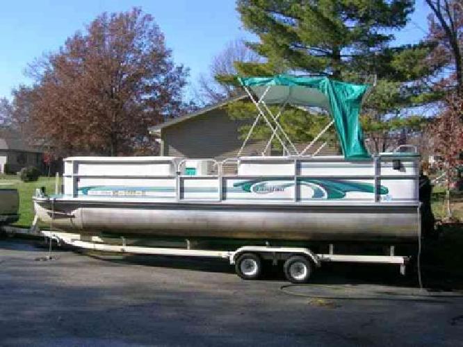 $6,200 1998 Landau Castaway ES-24 Pontoon Boat (Bethalto, IL)