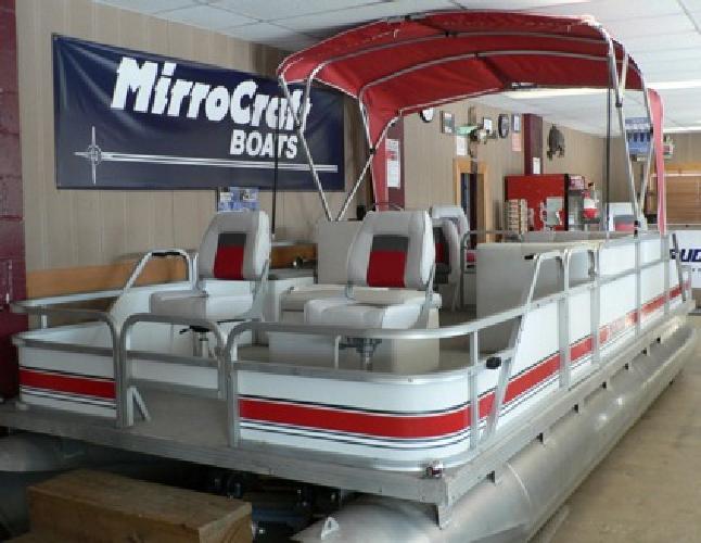 $6,500 -Excellent- Manitou 21ft Pontoon, 2012 New Furniture, Upholstery, 40HP