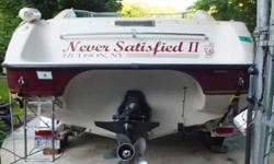 NICE AND CLEAN BOAT FOR SALE WITH TRAILER . MUST SEE HAS FULL IN CLOSURE, PLUGIN READY, STANILESS STEEL PROP, 305 MERC MOTOR, KITCHEN ,SINK HOT PLATE , PORTER BATHROOM , 307 HOURS ON MOTOR, MORE PHOTOGRAPHS ON REQUEST . I DO NOT EXCEPT PAYPAL OR CERTIFIED