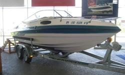 Powered by Volvo Penta 5.7L Duo Prop with only 286 Hours. Includes