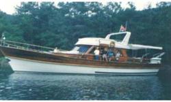 1988 Burgazada Boatyard Classic Motor Yacht, 59' 1988 Burgazada Boatyard Classic Motor Yacht, 59' YEAR AND PLACE OF BU]LD]NG