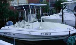 2004 Wellcraft middle console 18 feet with2004 115 Yamaha outboard and 2004 Wellcraft easy load trailer all bought together from day 1. Motor has only 313hrs on. It maintained every season .need noththing. Boat has a TTop one year old with stern light