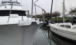 1975 Hatteras 58' YachtfishNegotiable with best cash offer.......exceptional deal for a live a board ALL NEW