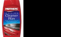 MothersÂ® Marine Cleaner Wax A perfect blend of state-of-the-art synthetic polishes and waxes along with #1 Brazilian carnauba wax. A superior easy-to-use one step product, MothersÂ® Cleaner Wax removes light oxidation, haze and scuffs, while providing