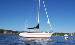 This 28? Dufour 2800 is located in Westport, CT. Built to the lofty standards of quality and performance that typifies this fine French built pedigree, she is a sloop designed to weather the waters of the English Channel and beyond! Advanced for her time,