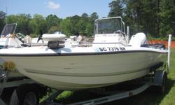 This ready to fish Sea Pro comes complete with MotorGuide Trolling Motor, PowerPole Shallow Water Anchor, Ritchie Compass, Garmin 540 GPS and Galvanized Trailer with spare. Low Hours!