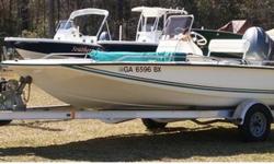 This clean 2007 Key Largo with only 80 hours hails with Garmin 540S GPS MAP/Depth/Fish Finder, Compass, Bimini Top, Custom Boat Cover, Live Well,Wash Down Pump, Bilge Pump & Ice Cooler. It also Includes Galvanized Trailer w/ Spare.