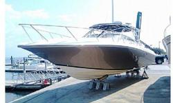2006 Fountain 38LX
The 38 LX is everything you could ever wish for, a red-hot fishing machine, an incomparable dive platform, and a cruising yacht that matches up to the sleekest offerings on the Italian Riviera. Combine this with Fountain?s super