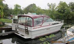 1986 searay,twin350 engins,generator,full camper back with screens windless, ship to shore,galley,full head,new hot water tank,3 new batteries,full tune up last year