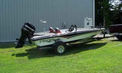 2008 PROCRAFT 18' PRO 186 WITH MERCURY 150 OPTI MAX DIRECT INJECTION,WITH JACK PLATE, FLIPPING DECK,DASH HUMMINBIRD 858C GPS,FRONT HUMMINBIRD 898C GPS.2 BIG ROD BOXES AND PLENTY OF TACKLE STORAGE.MINN KOTA 65 poundS TROLLING ENGINE.BUILT IN COOLER,2 LIVE
