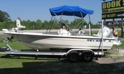 2003 Key West 216 bay and reef The only thing missing on this fishing machine is you!! A 2003 Key West 216 Bay Reef powered by a Honda 225 Four Stroke outboard engine with stainless prop and 879 hours. This baby is loaded to the max with options! She has