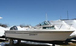 It's in nice condition for its age and very fast with the re-powered 200 HP Yamaha HPDI engine - cruises at 27 ktns topping out at about 40 ktns. The boat has been yard maintained, is serviced and ready for the season. I replaced the gas tank two years