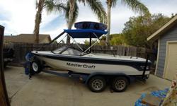 For Sale is a 1987 Mastercraft ski boat with 1040 original hours on the 351 Ford Motor.Just had the boat out at Lake Havasu and it runs perfectly.Great for wakeboarding and skiingBoat has never touched salt waterIncludes:-Trailerable cover-New Battery-New