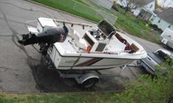 Great boat for fishing, crabbing, cruising with friends and family. Has a 2006 Suzuki DF140 outboard motor, with is 4 cycle and extremely quiet. Comes with a 2010 Load Rite trailer. Very low engine hours, 40 hours per season. Synthetic fluids always used