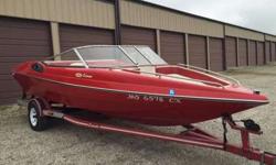 1992 corona boat in pristine condition. The price includes the trailer, snap on covers, mooring cover, extra captain's chair. Bimini top included. 200 hp. The boat runs great and we have had no problems with it. It is strong enough to pull 4 adults on