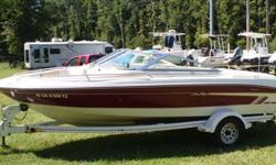 1994 Sea Ray 180 Signature Bowrider , Mercruiser 5.0 / V8 Alpha One (est. under 300 hours), Brand New Trailer. This 2 owner boat is in extremely Good Condition and has been well maintained over the years. The Manifolds & Risers have just been replaced and