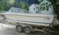 I?ve got a salt water fishing boat that needs to go. It's been a good one and me and my boys had some great times fishing, cruising the lake and camping (the cuddy cabin sleeps 2). I don't use it much anymore and I want to find a new owner. Comes with a