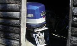 1995 Evinrude 150 Boat motor for sale it has a blowed up motor.. but the other parts are in good shape the stainless steel propeller good, it has good lower unit and good power trem, if interested call me at or 606- 367-4290
Listing originally posted at