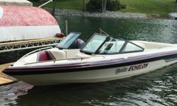 ,....This is a 1995 Malibu Echelon LX Ski Boat. It has the normal wear and tear of a boat of it's age. Overall, in great shape. Has Always been on the same fresh water lake in southern Indiana. On a lift and covered during the summer, stored inside during