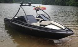 Selling my CUSTOM 1996 Bayliner Capri 1950! It in EXCELLENT cosmetic, and operating condition, and boy is it a HEAD TURNER! It has a 4 cylinder Mercruiser so the fuel economy is amazing, but it still tows wakeboarders and tubers with ease! It has been