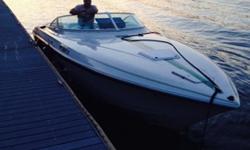 New outdrive, Bravo III w/ ss props. 502 mercruiser always maintained by trained mechanics. Marina where it is stored can verify condition. New Livorsi gages, GPS, new Sony stereo, sub and speakers, sounds great. New batteries, dock lines and bumpers, all