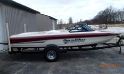 1996 Malibu Echelon320 Indmar Monsoon engineVery good shape and very cleanNever sat in the water, always store covered inside building1996 Elete trailerNew paint with quality frame paintNew tiresNew wheel bearings and repackedNew lights and wiringBoats