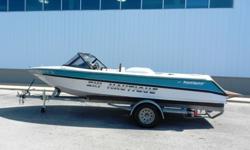 1996 Ski Nautique with PCM GT40 and trailer. The PCM GT40 engine with 310HP will make the person at the end of a tow rope smile. Engine has 636 hours, which is below average for the model year. Sold new by Sail & Ski. After many years of fresh water