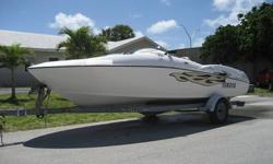 1999 YAMAHA LS2000 20FT twin engine jet ski boat.270 HP JET BOAT.FIBERGLASS HULL.TWIN 135 HP GAS POWERED.JET ENGINE.TWO SWIVEL CAPTAIN SEATS.41 GALLON FUEL TANK.CUSTOM DECALS.SIDE VIEW MIRROWS.BIMINI TOP AND BOAT COVER.STEP LADDER, ANKER+ROPE.SONY AM/FM