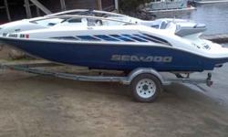 Selling a 2006 SeaDoo Speedster 200
This boat has two 155 horsepower rotax engines (310 horsepower total)
Boat has been pre-owned in fresh water only.
Boat runs and drives good. NO PROBLEMS OR ISSUES.
Clean paperwork is on hand, there are no liens.
Comes