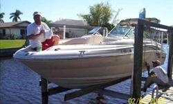 2001 Sea Ray 240 SUNDECK This is a one owner, low hour, lift kept 240 Sundeck. No Bottom Paint. This boat will be gone quickly. Call ASAP. For more information please call