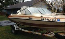 This is a good little boat. Great little 65horse Johnson outboard. Trailer little rusty but not bad at all. Possible trade for little car. 360-224-7047Listing originally posted at http