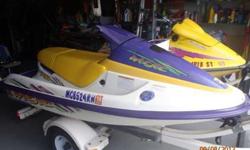 1996 Wet Jet DUO Wave runner 701cc Jet Ski. Runs good! Engine was rebuilt over the last winter and has been running great ever since. I have the old engine block and all the receipts as proof of the rebuild. I have $800 in engine repairs only asking $1000