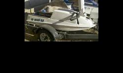 Great running kawasaki 550 New hydroturf matting,Hull in Terrific conditioni painted it white originaly when my father purchased it,it was redNever have had a problem on the water with it.Had a tuneup last summer rode twice been stored since.Will throw in