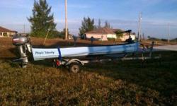 Here is a list of features and photos to follow. The price is $1200. OBO.1998 13 foot Gheenoe with fiberglass front and rear decks9.9 yamaha engine Trailer with lightsAuto-bilge pumpStorage hatch under front and rear decksRubber deck material on all