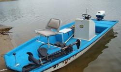 1991 year 15' Craft Fiberglass Fishing Boat (electric start). CLEAR Missouri TITLE. 1993 Trailer. CLEAR Missouri TITLE. 1970 Evinrude 25HP Outboard. CLEAR Missouri TITLE. Foot Contolled Trolling Motor (35lb) Boat runs great. New Tires bought in 2012 Call