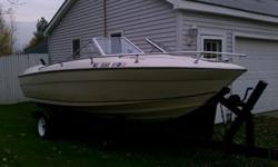 I have up for sale a 1975 Reinell 18' 3" boat. It has a 4 cylinder Chevrolet inboard and an open hull. I purchased this boat on 6-7-2011, we spent basically the entire summer on this boat and now we have to sell it due to unforseen bills that need to be