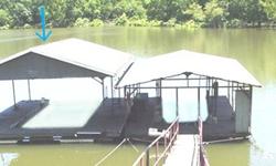 24'x 30' Single Slip Boat Dock, Slip is 11-10" x 26-FT, Roof covers full dock, Pontoon and Styrofoam Supported, Wood Decking, Hydro-hoist Not included, No Gangway, Dock is being replaced to accept a bigger boat, Dock will updates to meet current GRDA