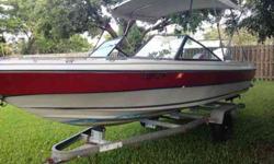 Selling a Rinken 19.5ft bow rider boat. has a 1.6l 4cylinger 2stroke OMC COBRA outdrive and comes with a stainless steel propeller. boat starts and runs good, also has new bimini top which was never pre-owned . just cleaned it up today . Its read to go