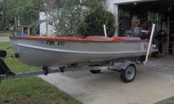 This is a restored boat with a title that reads 1955 Crestline Boat, but I purchased this boat in 1954 when they first came out, so this is a one owner boat. As in the pictures all the logos are on this boat as well as the trailer(which has new tires).