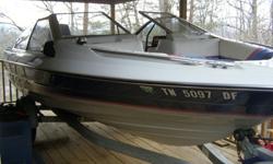 I have a 1989 Bayliner boat for sale, along with an Escort galvanized trailer. The boat is in fairly good condition. It has had new carpet and new seats put in a few years ago. It runs good. It has a 85 hp Force outboard engine. If you'd like to see it or