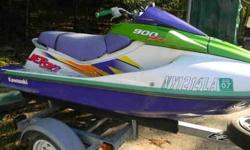 3 CYLINDER, MOD. 900 THE BEST OF KAWASAKI JETSKI WITH TRAILER , EVERYTHING WORKS WELL CALL .......... 845 / / / 613 / / / 0527 / / / / THANKS FOR LOOKING. FOR SALE "AS IS" ,NO WARRANTY , CAN NOT REVIEW ANY PROBLEM WORKS WELL ..... NO MECHANICAL PROBLEMS.