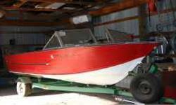 1970 Starcraft 18' deep V OB 80 horsepower 1974 Mercury motor w/trailer has spare. Boat's exterior had been repainted, interior original. Has newer ladder and older skis. No jackets. As is condition. Asking $1,750.00. Call or after 6